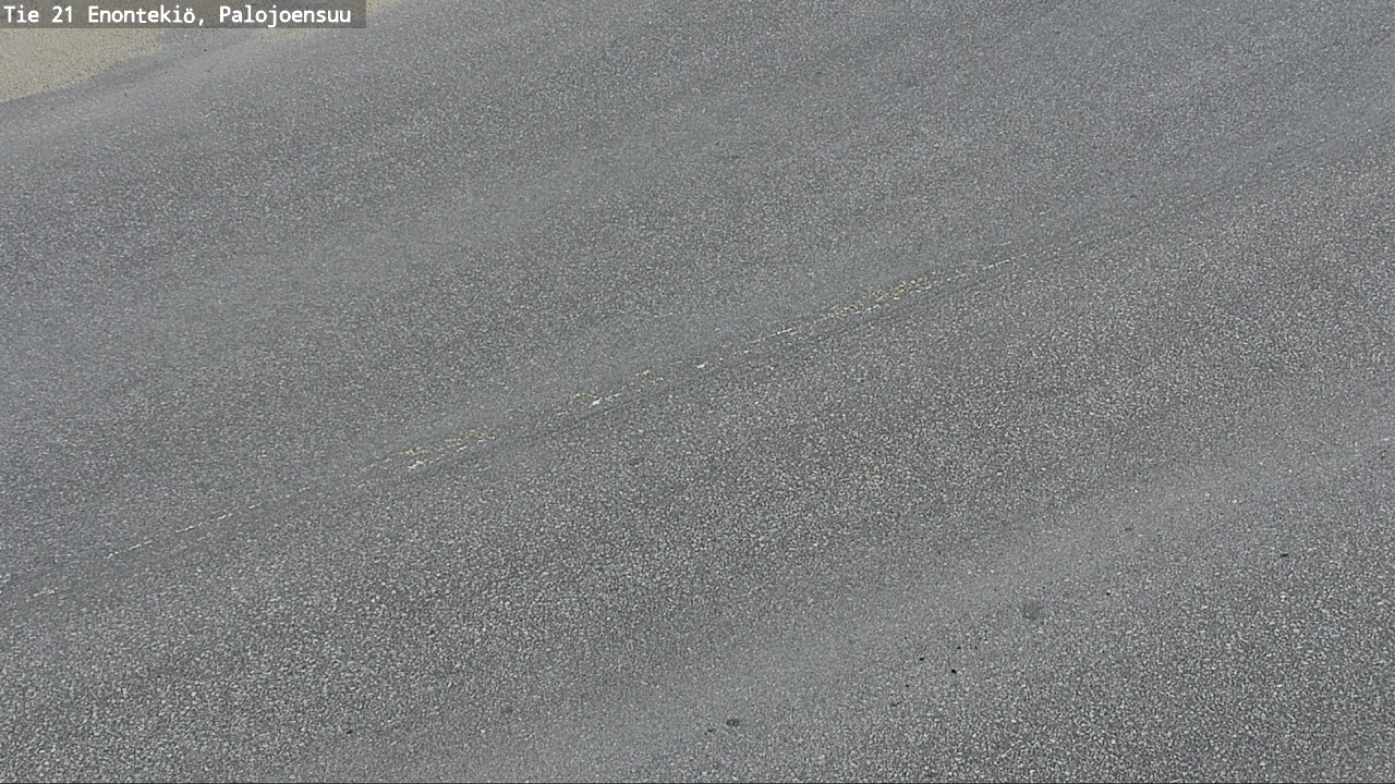 Weather Camera Image Väg 21 Enontekis, Palojoensuu, Enontekiö, Lappi