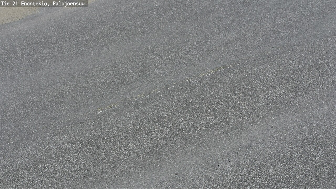 Weather Camera Image Väg 21 Enontekis, Palojoensuu, Enontekiö, Lappi