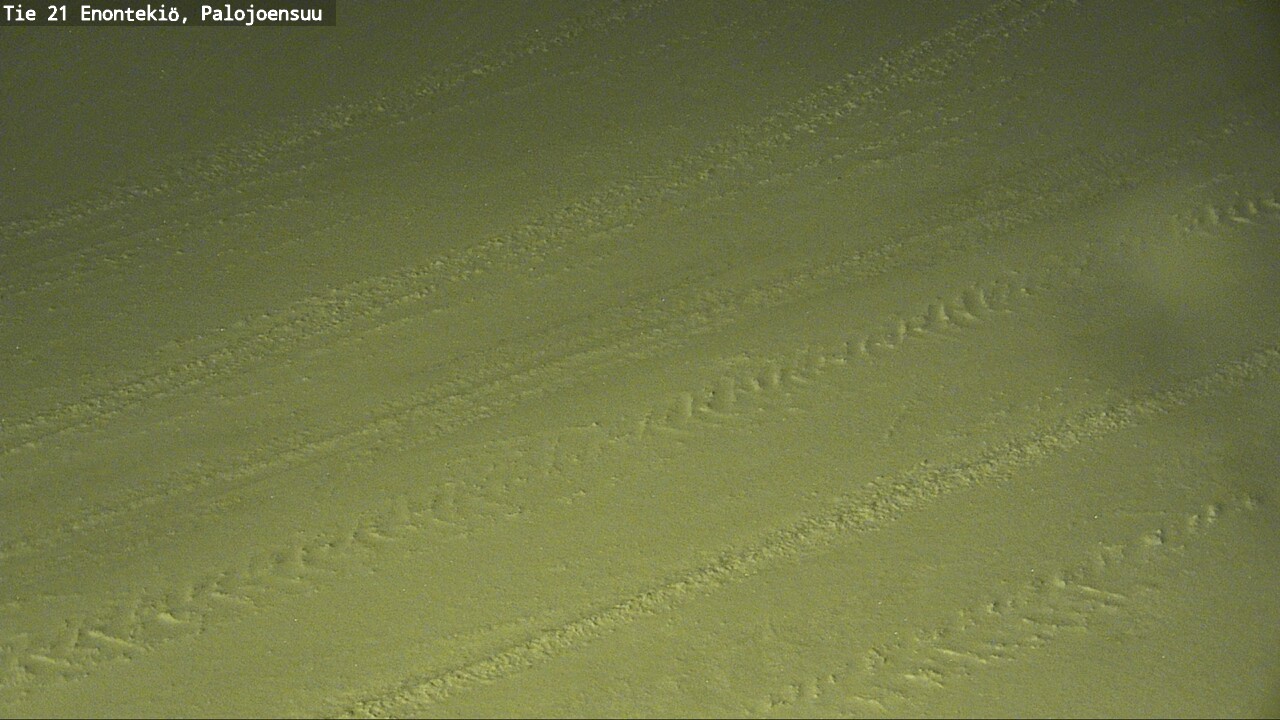 Weather Camera Image Väg 21 Enontekis, Palojoensuu, Enontekiö, Lappi