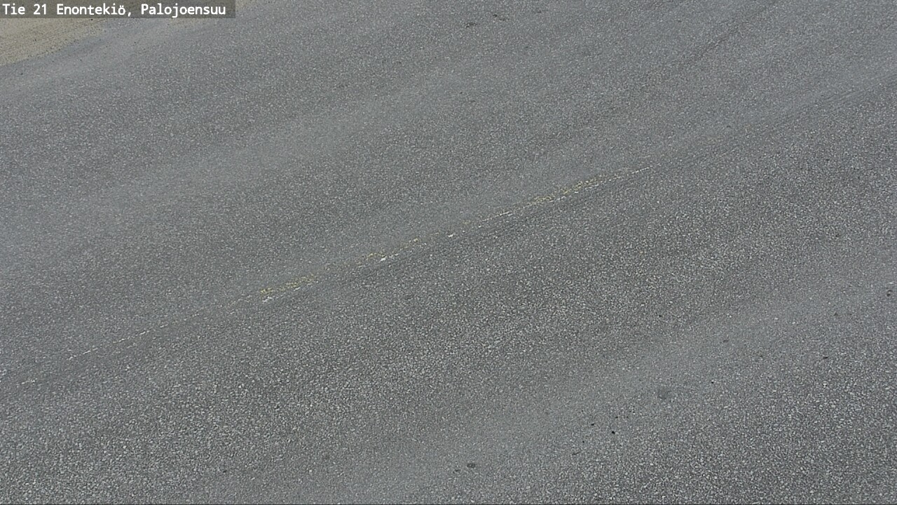Weather Camera Image Road 21 Enontekiö, Palojoensuu, Enontekiö, Lappi