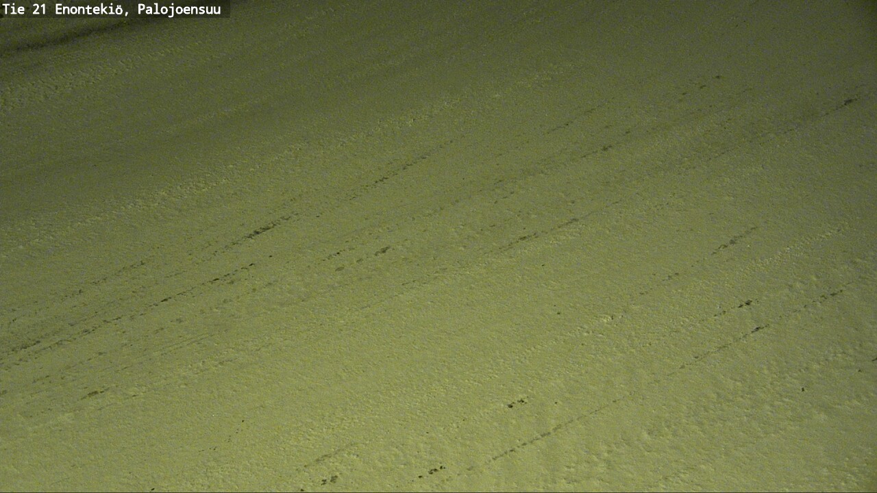 Weather Camera Image Väg 21 Enontekis, Palojoensuu, Enontekiö, Lappi