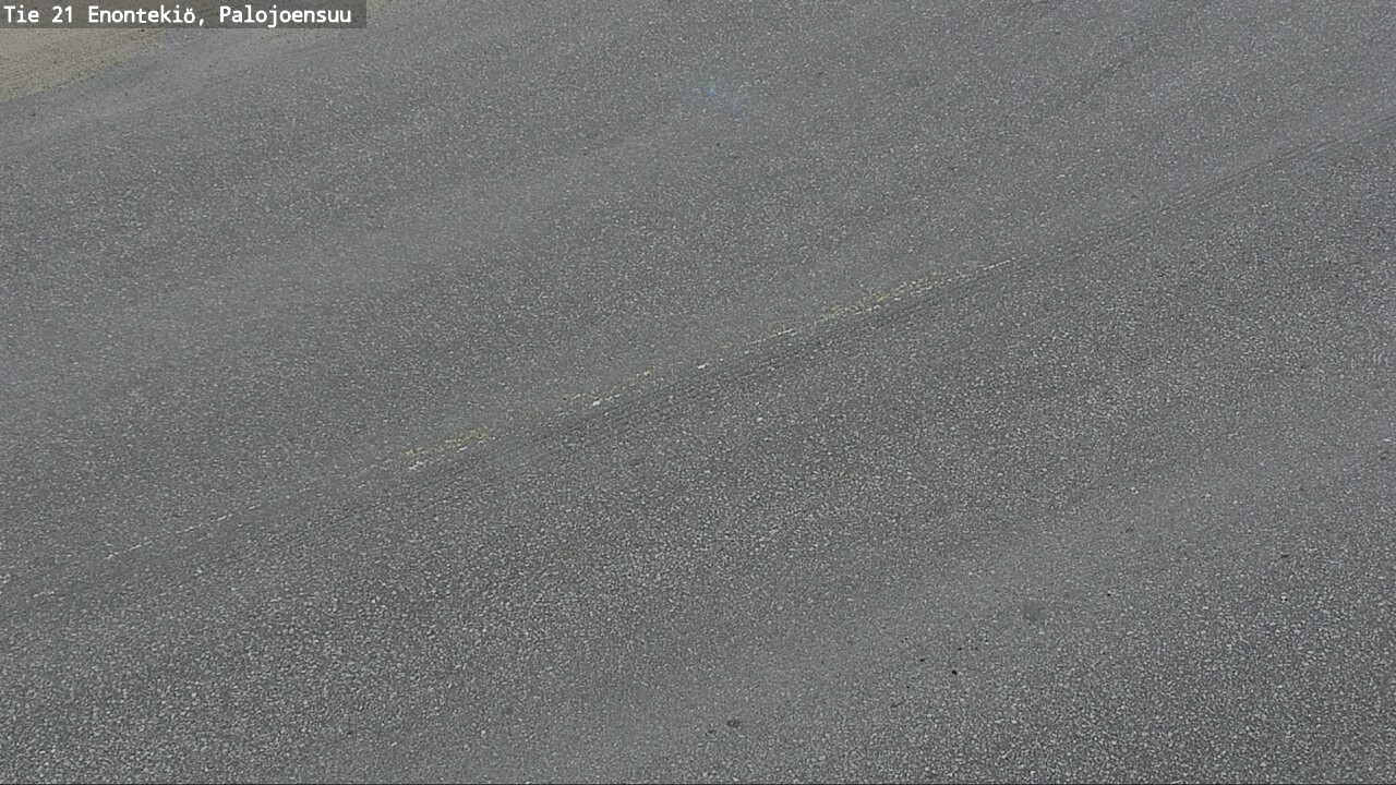 Weather Camera Image Road 21 Enontekiö, Palojoensuu, Enontekiö, Lappi