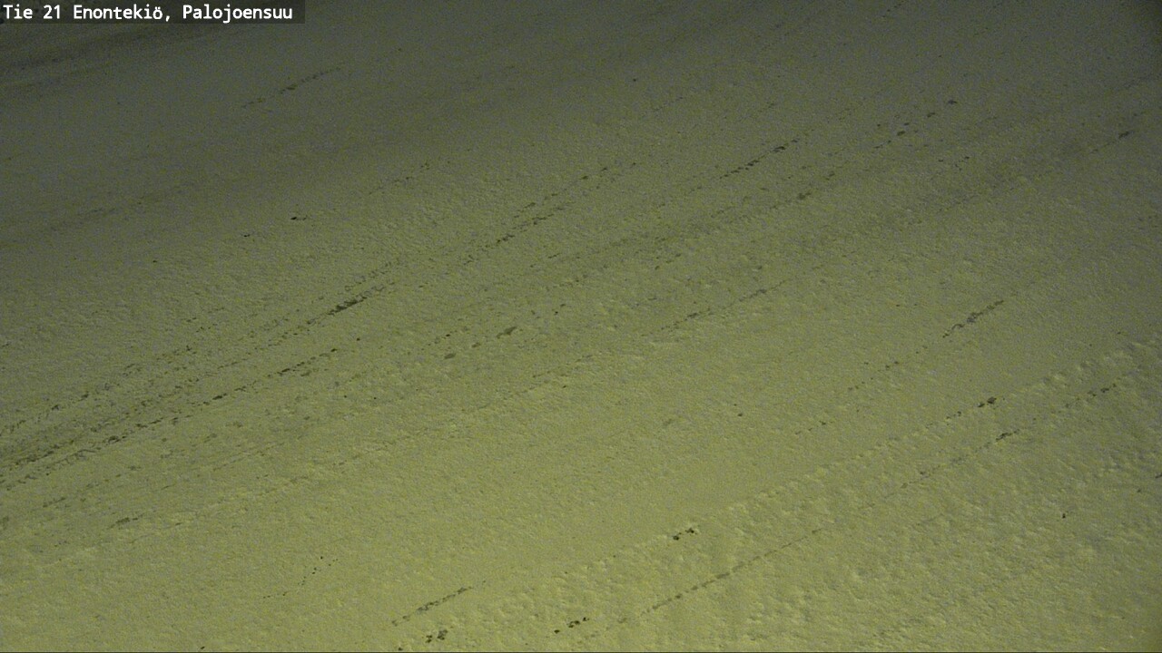 Weather Camera Image Väg 21 Enontekis, Palojoensuu, Enontekiö, Lappi