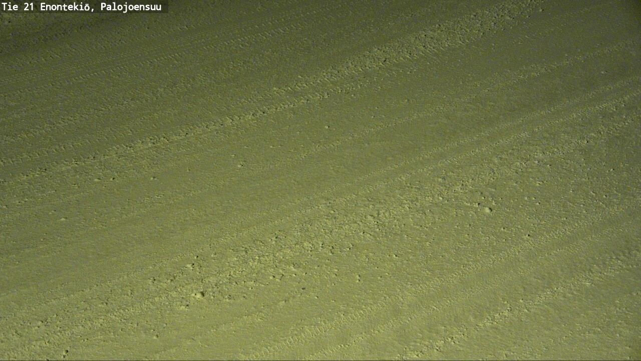 Weather Camera Image Väg 21 Enontekis, Palojoensuu, Enontekiö, Lappi