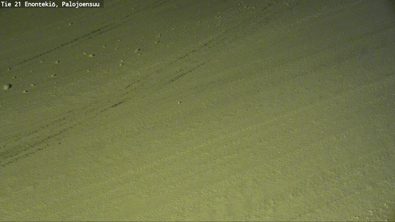 Weather Camera Image Väg 21 Enontekis, Palojoensuu, Enontekiö, Lappi