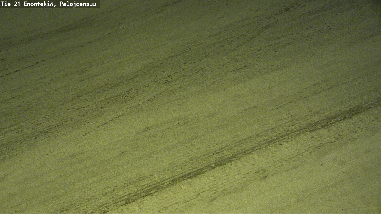 Weather Camera Image Väg 21 Enontekis, Palojoensuu, Enontekiö, Lappi