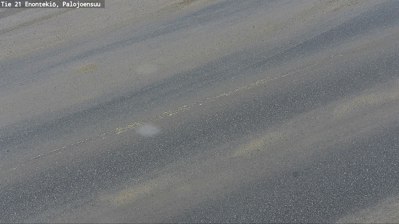 Weather Camera Image Road 21 Enontekiö, Palojoensuu, Enontekiö, Lappi