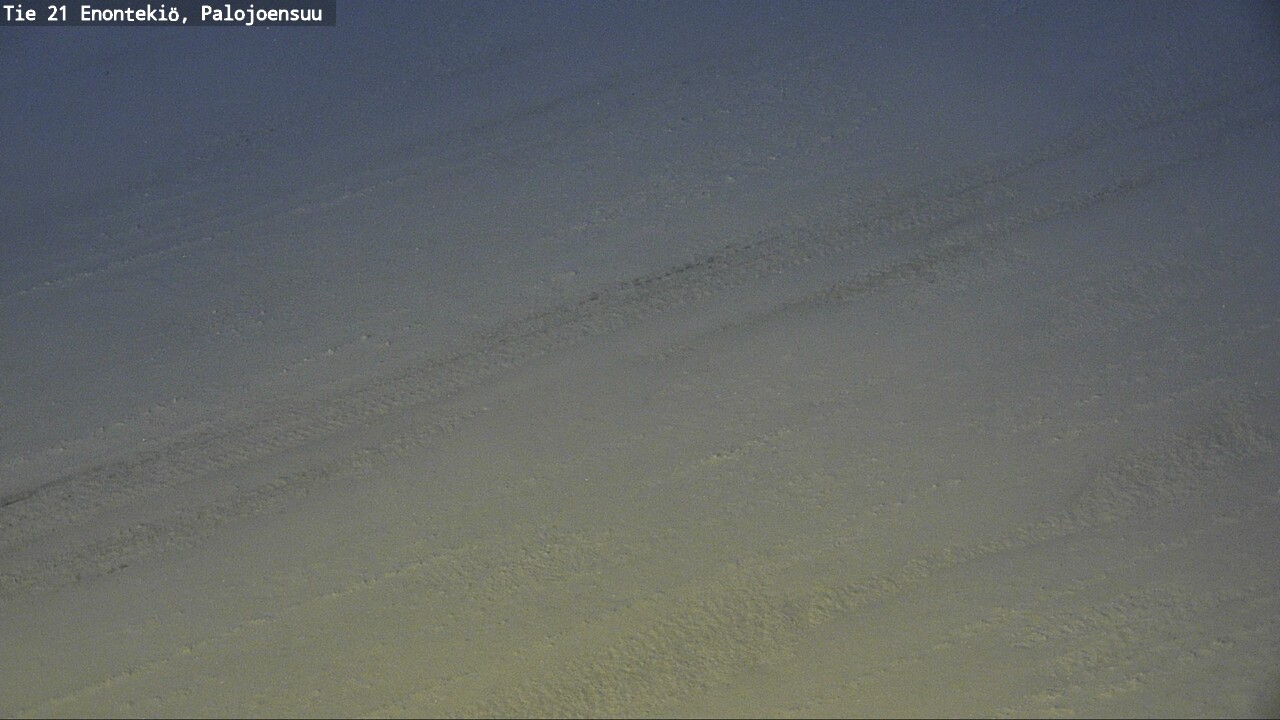 Weather Camera Image Väg 21 Enontekis, Palojoensuu, Enontekiö, Lappi