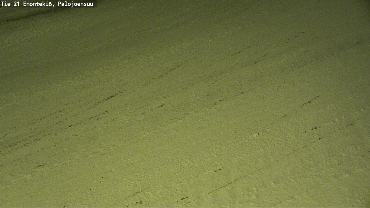 Weather Camera Image Väg 21 Enontekis, Palojoensuu, Enontekiö, Lappi