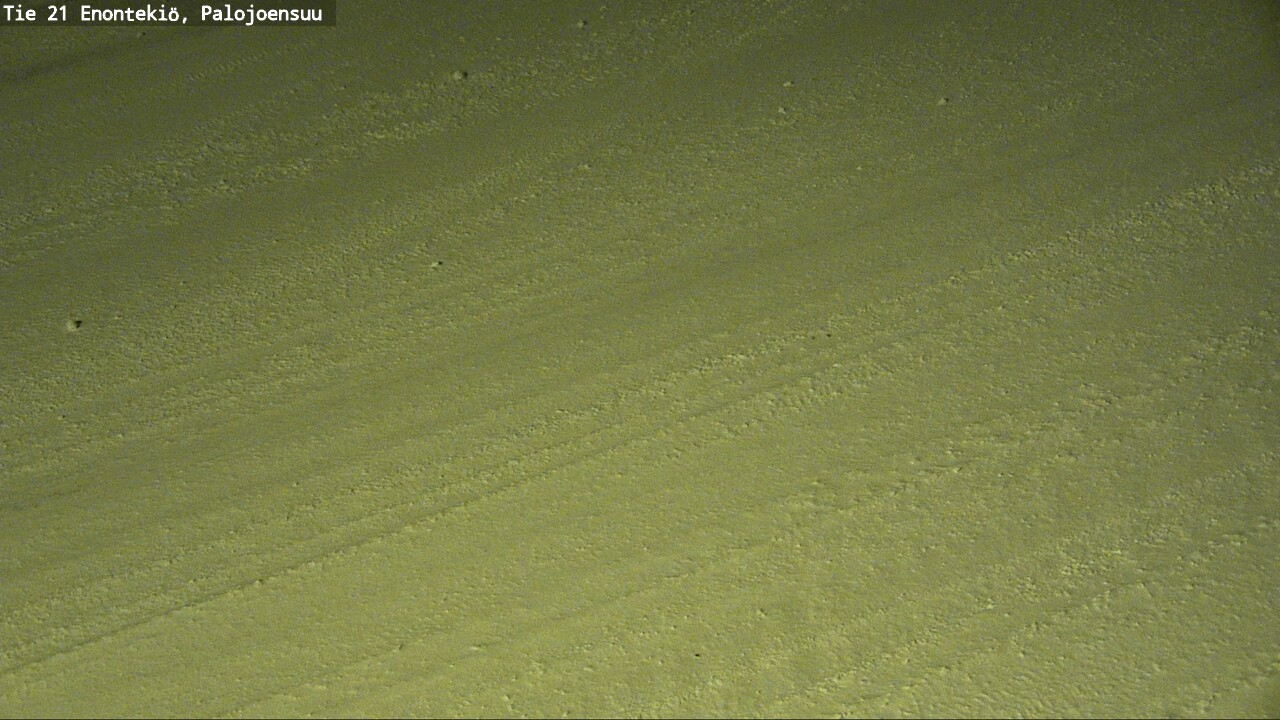 Weather Camera Image Väg 21 Enontekis, Palojoensuu, Enontekiö, Lappi