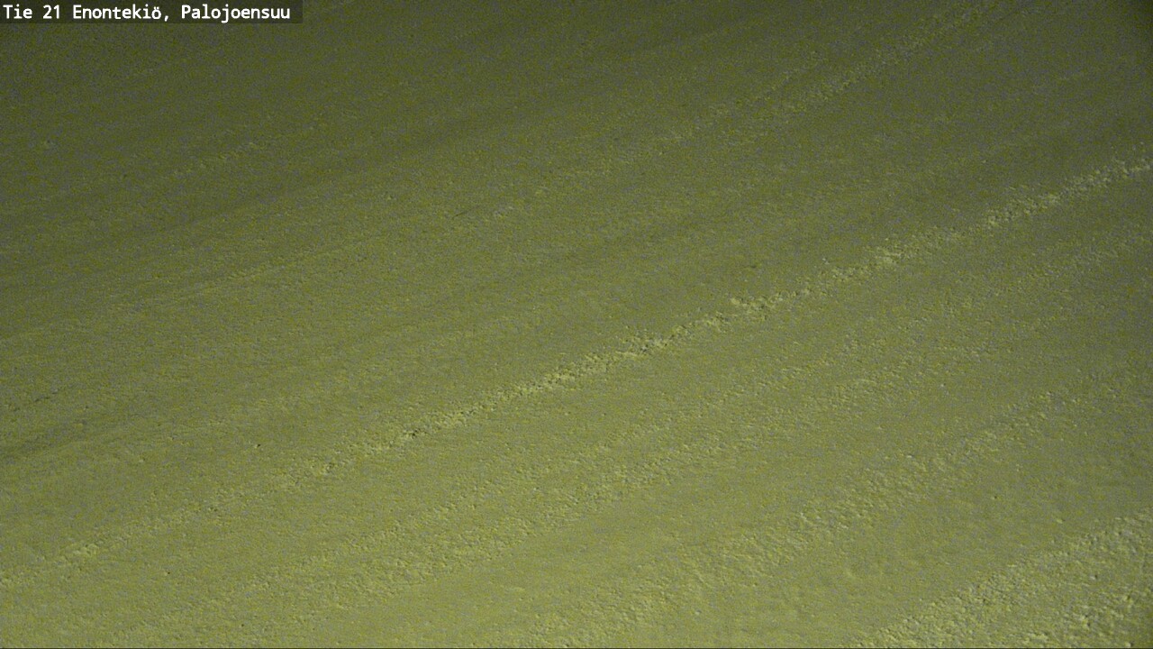 Weather Camera Image Väg 21 Enontekis, Palojoensuu, Enontekiö, Lappi