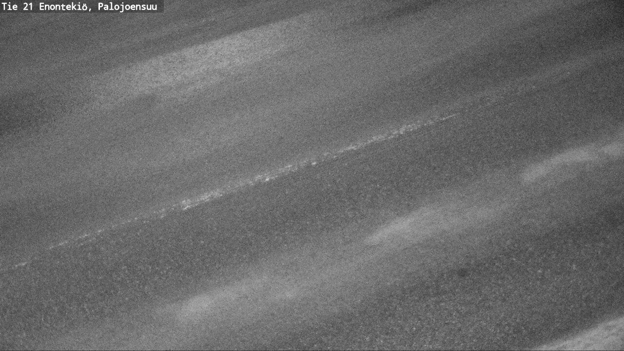 Weather Camera Image Road 21 Enontekiö, Palojoensuu, Enontekiö, Lappi