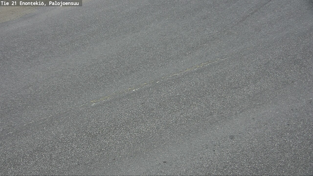 Weather Camera Image Road 21 Enontekiö, Palojoensuu, Enontekiö, Lappi