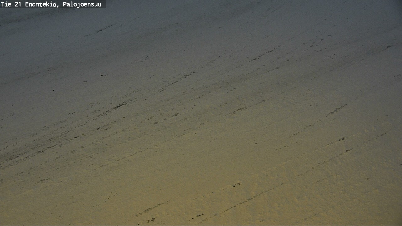 Weather Camera Image Väg 21 Enontekis, Palojoensuu, Enontekiö, Lappi