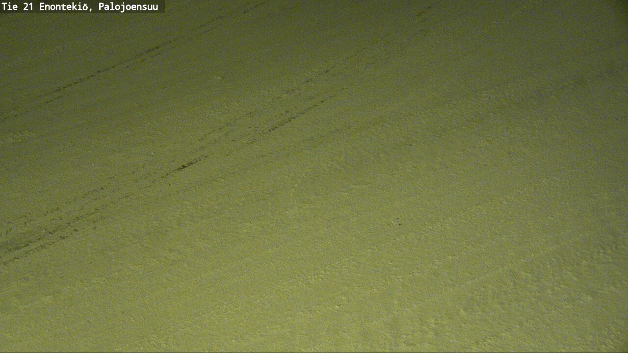 Weather Camera Image Väg 21 Enontekis, Palojoensuu, Enontekiö, Lappi