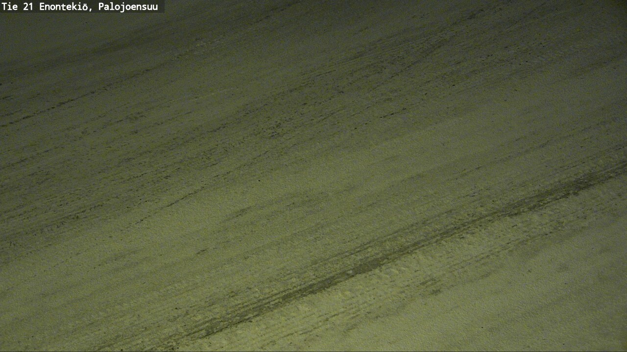 Weather Camera Image Väg 21 Enontekis, Palojoensuu, Enontekiö, Lappi