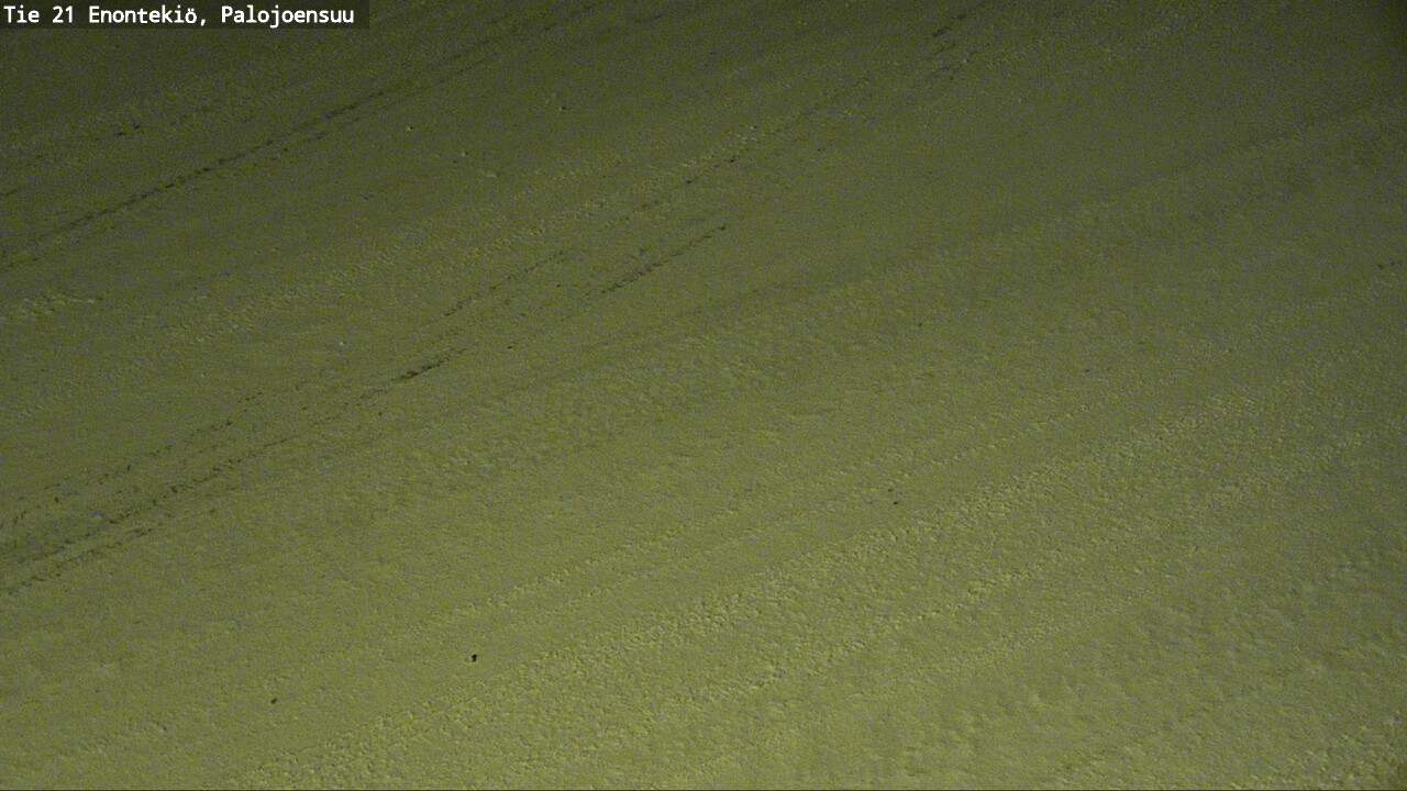 Weather Camera Image Väg 21 Enontekis, Palojoensuu, Enontekiö, Lappi