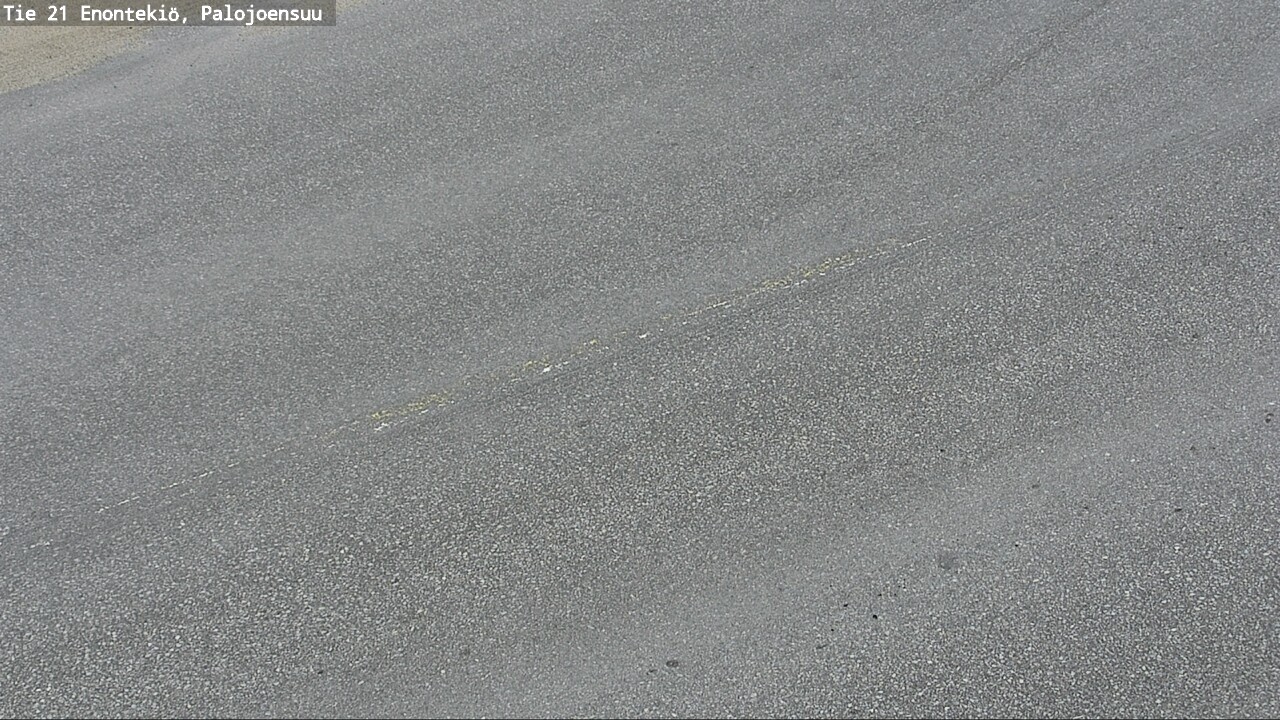 Weather Camera Image Road 21 Enontekiö, Palojoensuu, Enontekiö, Lappi
