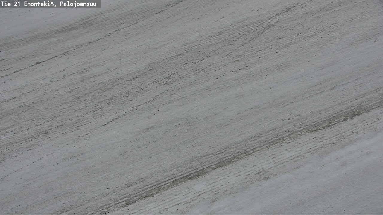 Weather Camera Image Road 21 Enontekiö, Palojoensuu, Enontekiö, Lappi