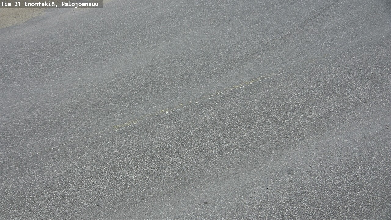 Weather Camera Image Road 21 Enontekiö, Palojoensuu, Enontekiö, Lappi