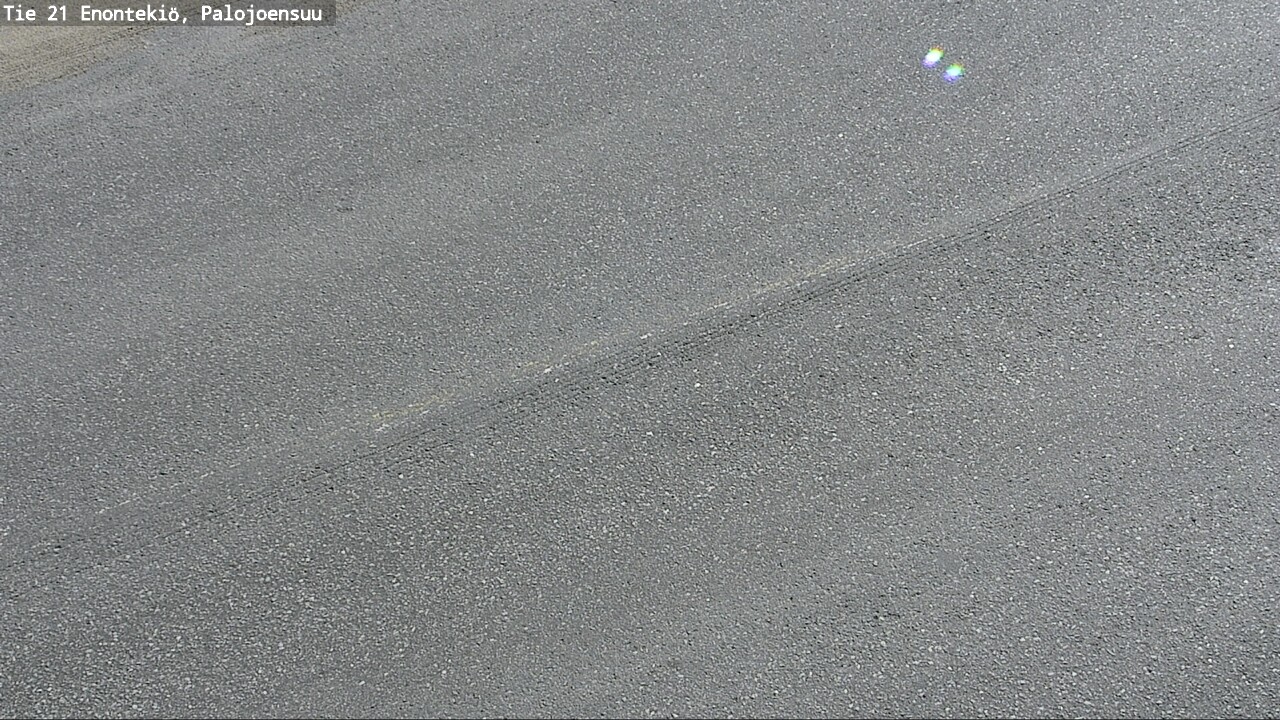 Weather Camera Image Road 21 Enontekiö, Palojoensuu, Enontekiö, Lappi