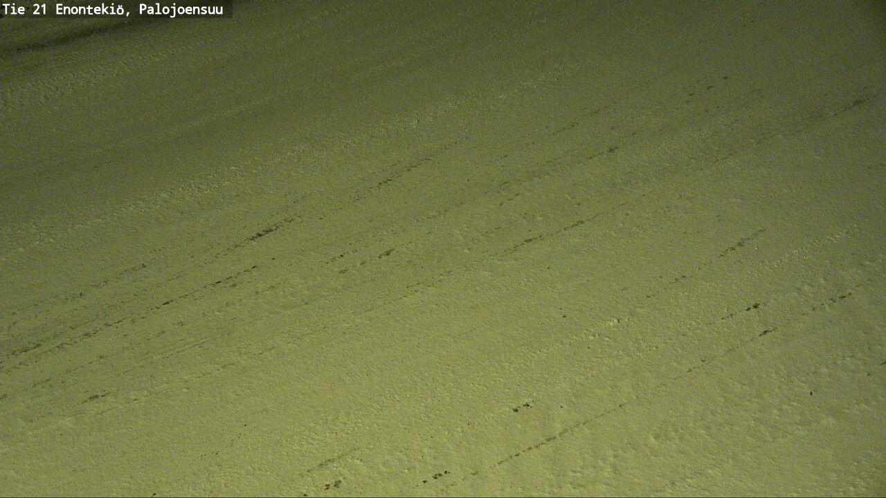 Weather Camera Image Väg 21 Enontekis, Palojoensuu, Enontekiö, Lappi