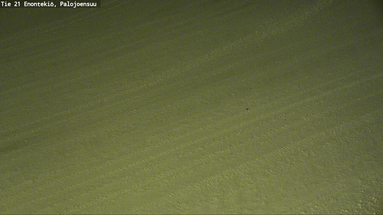 Weather Camera Image Väg 21 Enontekis, Palojoensuu, Enontekiö, Lappi