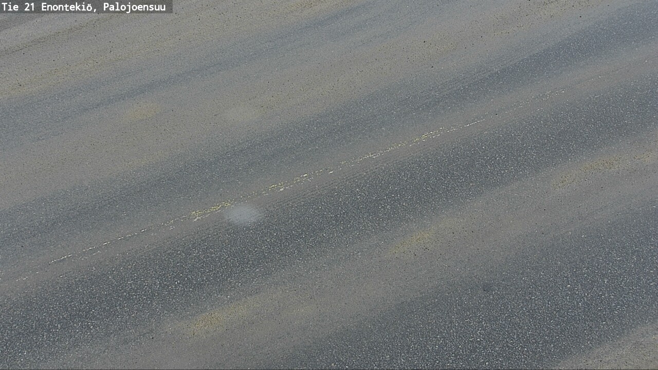 Weather Camera Image Road 21 Enontekiö, Palojoensuu, Enontekiö, Lappi
