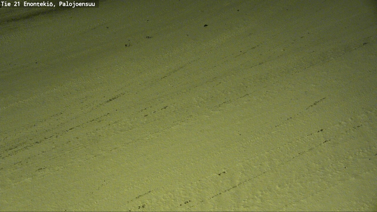 Weather Camera Image Väg 21 Enontekis, Palojoensuu, Enontekiö, Lappi