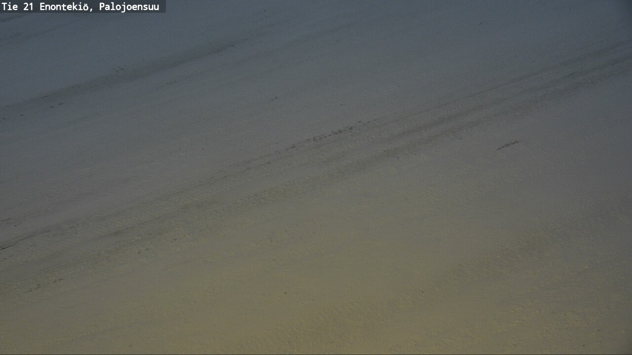 Weather Camera Image Väg 21 Enontekis, Palojoensuu, Enontekiö, Lappi