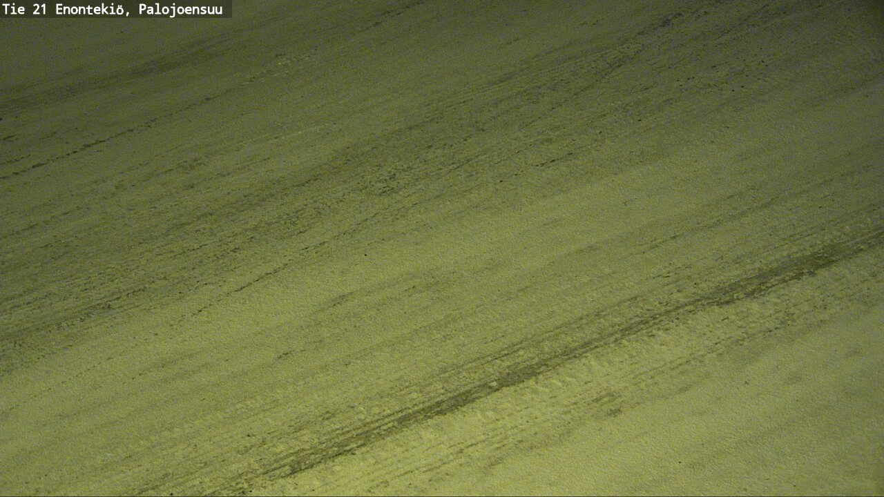 Weather Camera Image Väg 21 Enontekis, Palojoensuu, Enontekiö, Lappi