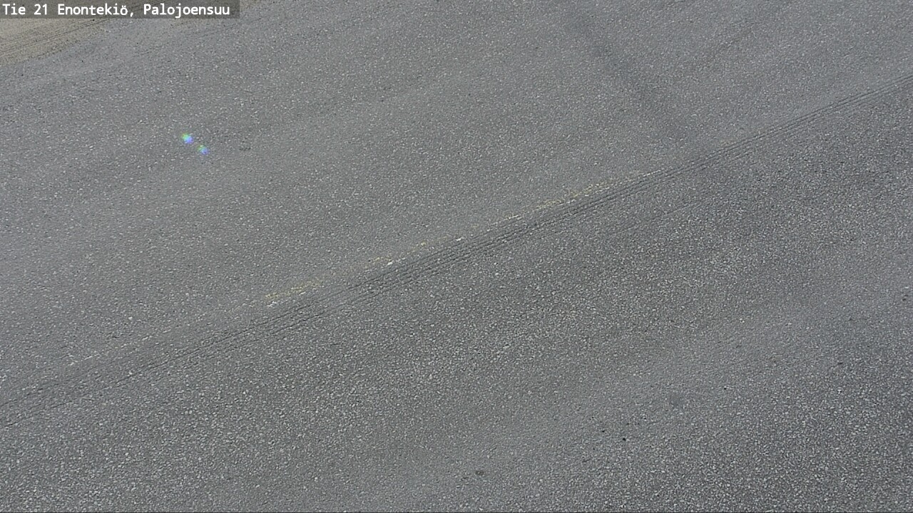 Weather Camera Image Road 21 Enontekiö, Palojoensuu, Enontekiö, Lappi