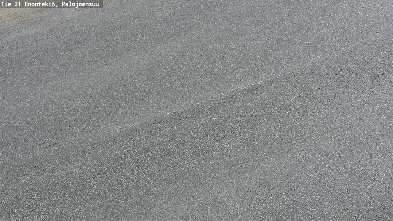 Weather Camera Image Road 21 Enontekiö, Palojoensuu, Enontekiö, Lappi