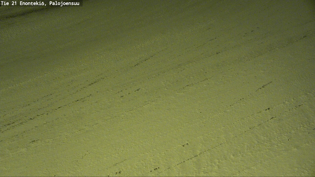 Weather Camera Image Väg 21 Enontekis, Palojoensuu, Enontekiö, Lappi
