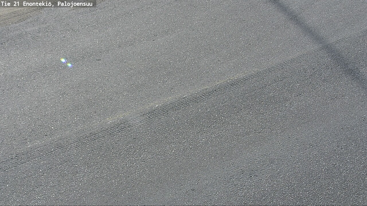 Weather Camera Image Road 21 Enontekiö, Palojoensuu, Enontekiö, Lappi