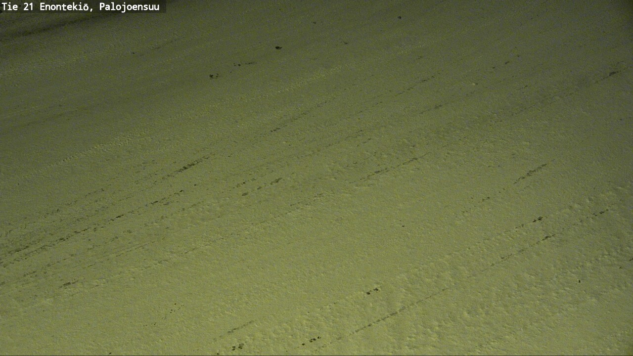 Weather Camera Image Road 21 Enontekiö, Palojoensuu, Enontekiö, Lappi