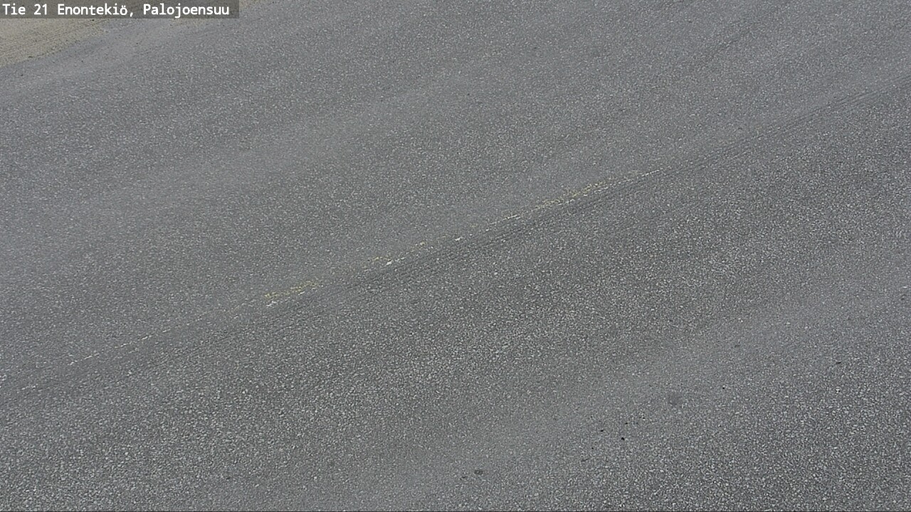 Weather Camera Image Road 21 Enontekiö, Palojoensuu, Enontekiö, Lappi