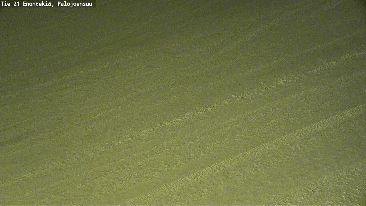 Weather Camera Image Väg 21 Enontekis, Palojoensuu, Enontekiö, Lappi