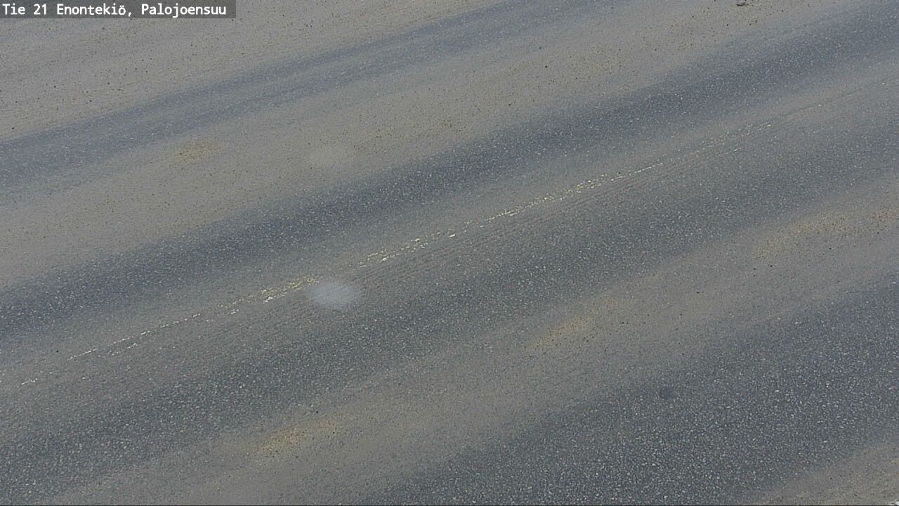 Weather Camera Image Road 21 Enontekiö, Palojoensuu, Enontekiö, Lappi