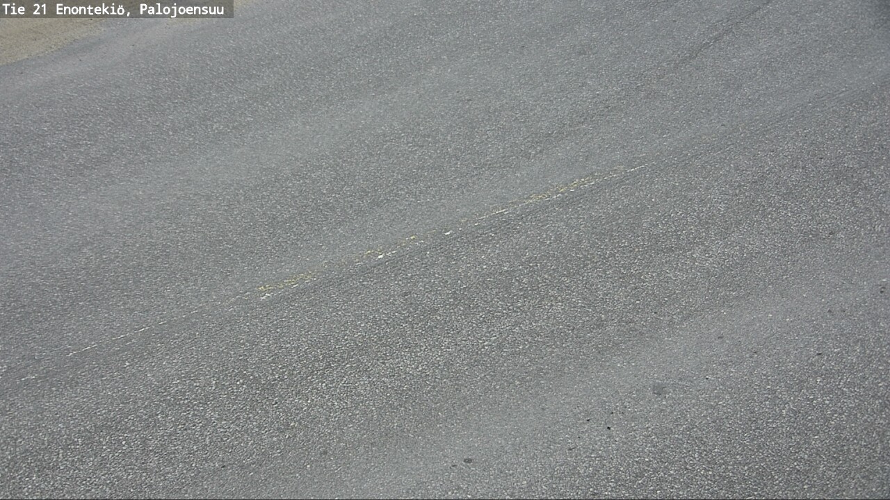 Weather Camera Image Road 21 Enontekiö, Palojoensuu, Enontekiö, Lappi