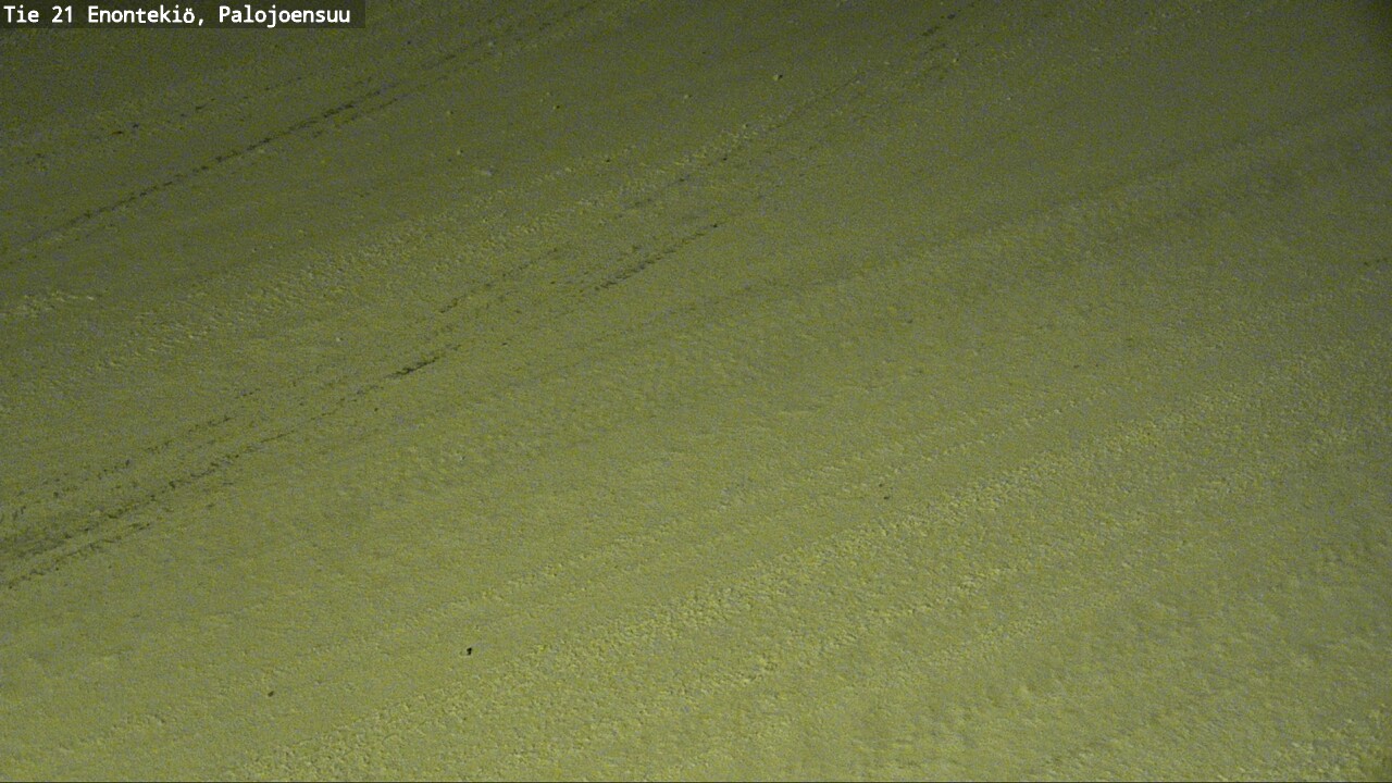 Weather Camera Image Väg 21 Enontekis, Palojoensuu, Enontekiö, Lappi