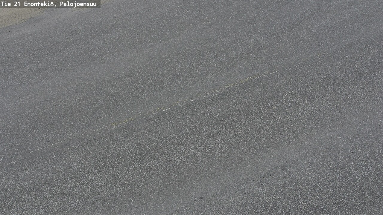 Weather Camera Image Road 21 Enontekiö, Palojoensuu, Enontekiö, Lappi