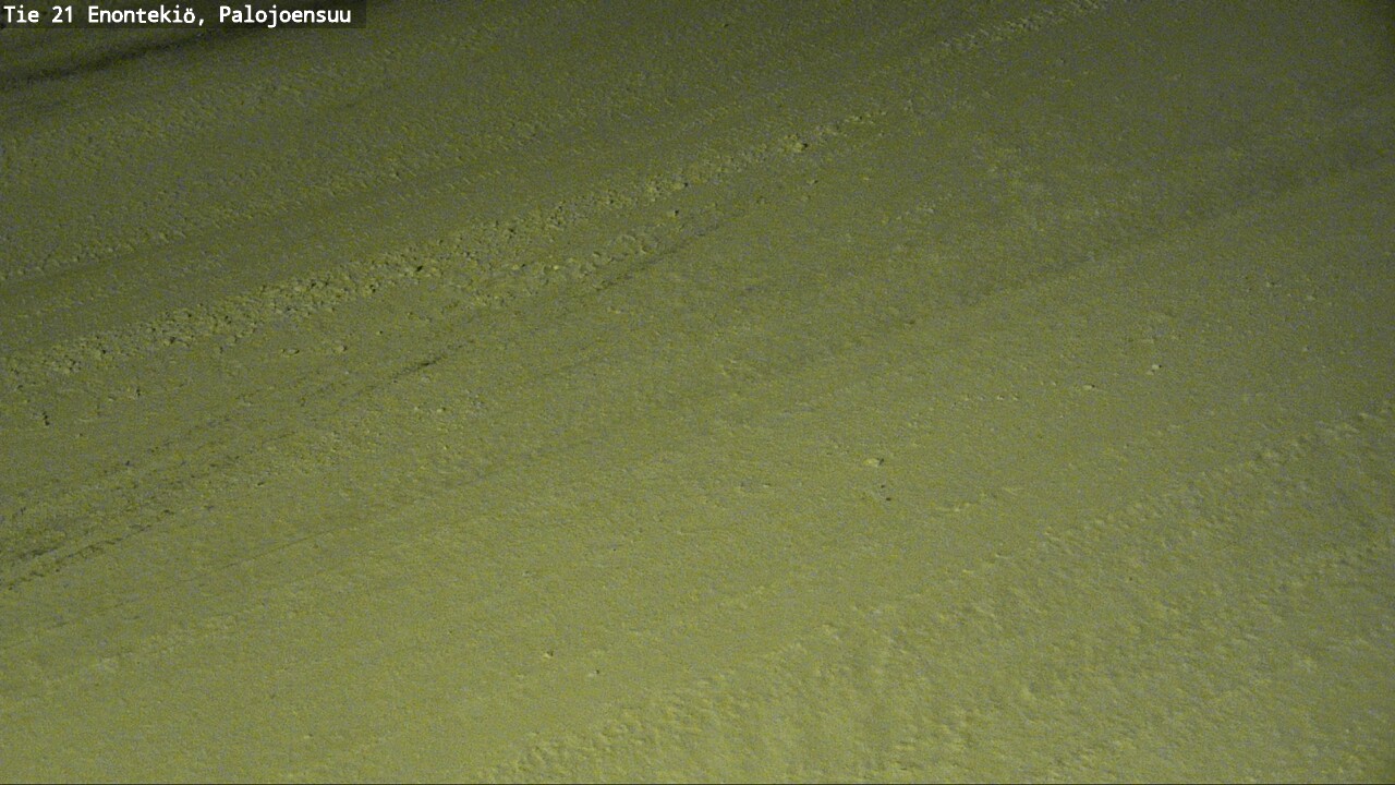 Weather Camera Image Väg 21 Enontekis, Palojoensuu, Enontekiö, Lappi