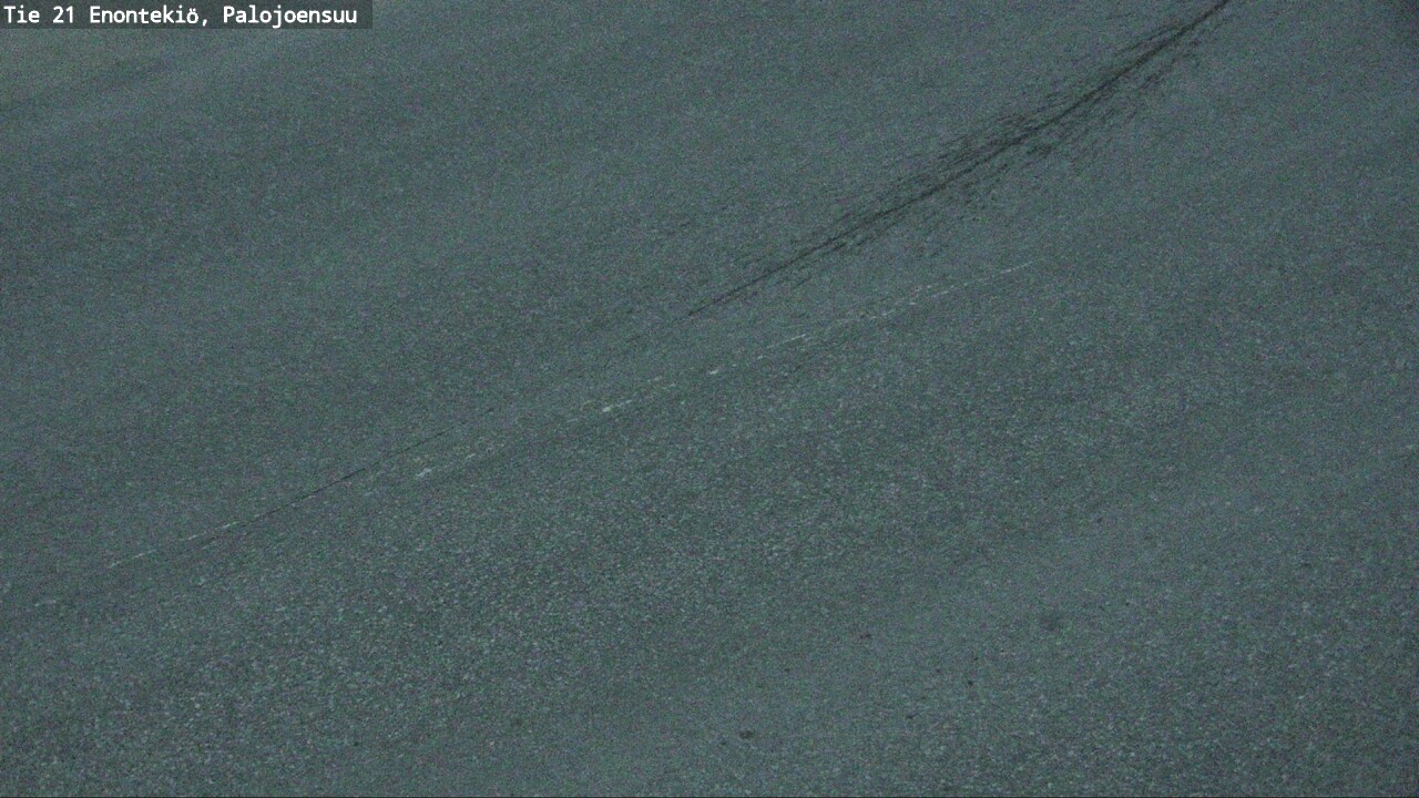 Weather Camera Image Road 21 Enontekiö, Palojoensuu, Enontekiö, Lappi