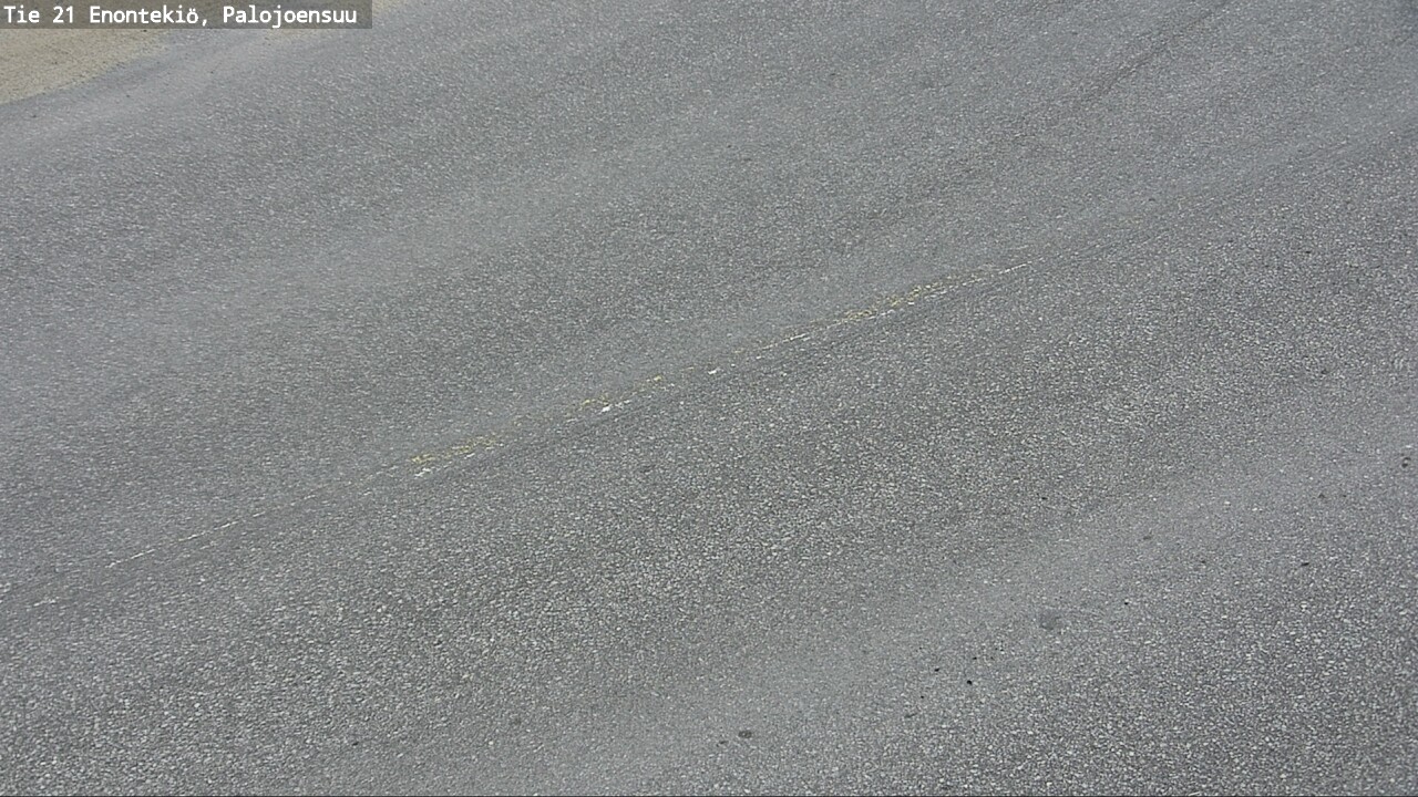 Weather Camera Image Road 21 Enontekiö, Palojoensuu, Enontekiö, Lappi