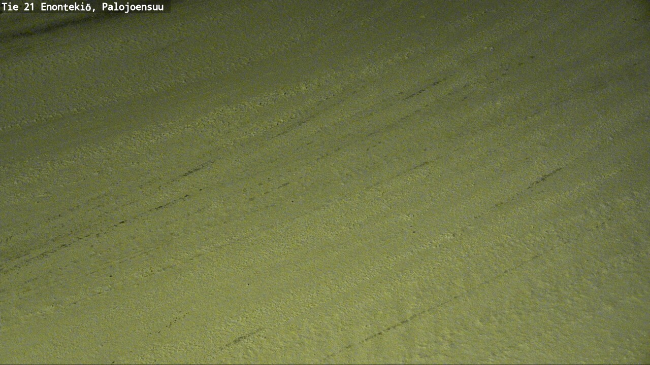 Weather Camera Image Väg 21 Enontekis, Palojoensuu, Enontekiö, Lappi