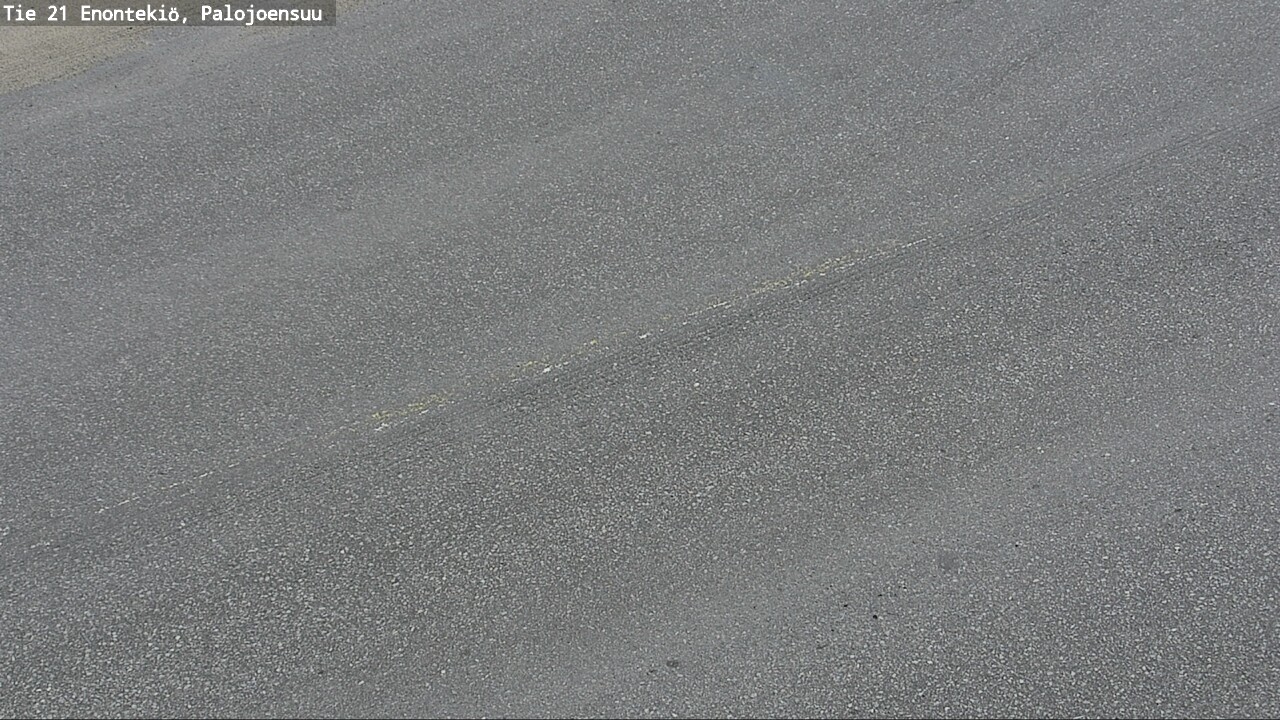 Weather Camera Image Road 21 Enontekiö, Palojoensuu, Enontekiö, Lappi