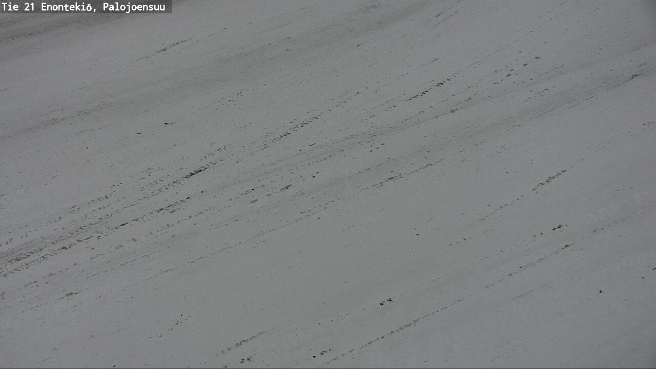 Weather Camera Image Väg 21 Enontekis, Palojoensuu, Enontekiö, Lappi