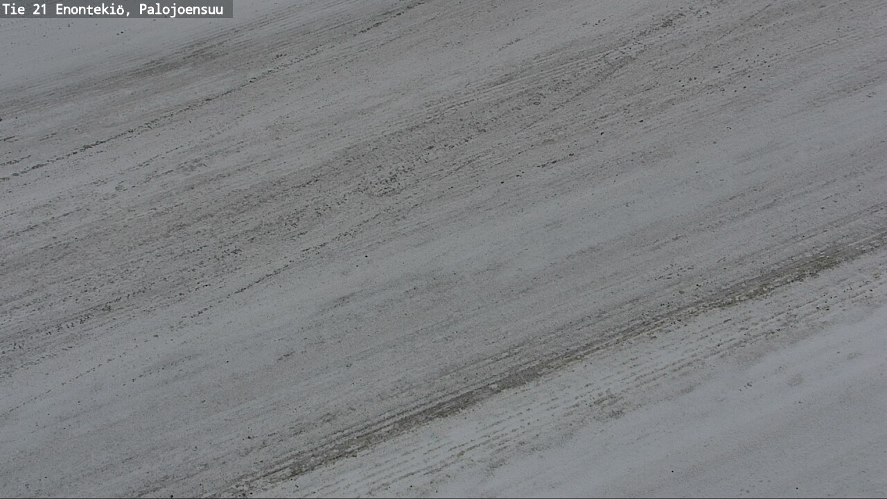 Weather Camera Image Road 21 Enontekiö, Palojoensuu, Enontekiö, Lappi