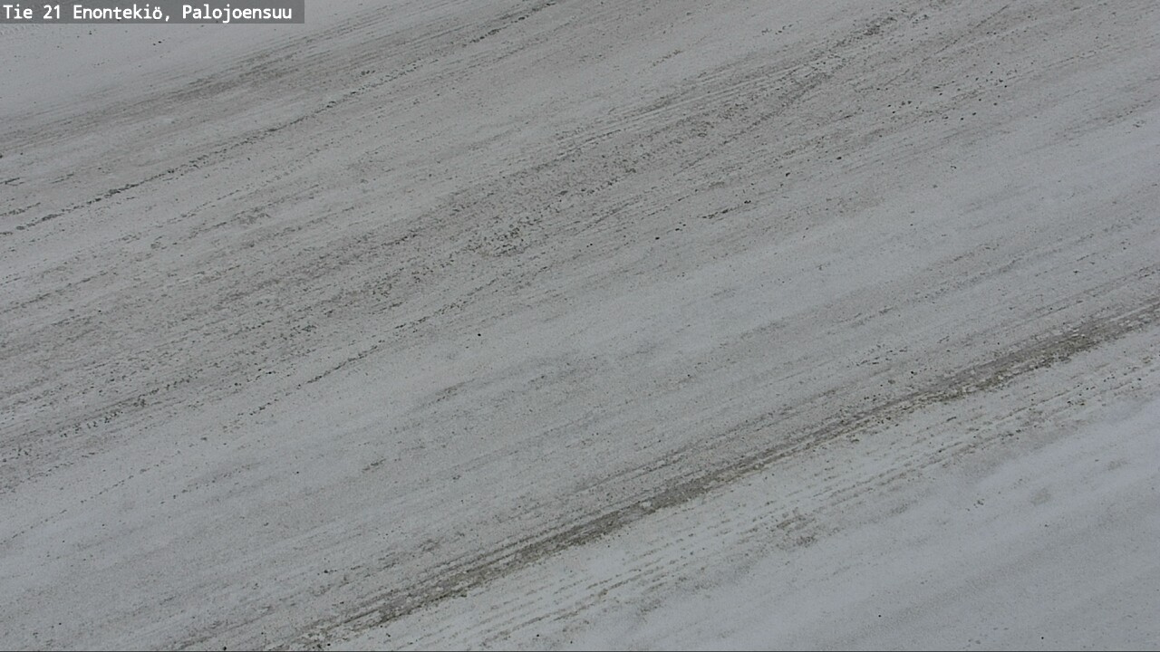 Weather Camera Image Road 21 Enontekiö, Palojoensuu, Enontekiö, Lappi